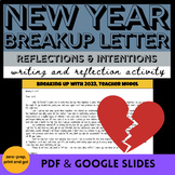 New Years 2024, Breaking up with 2023, Reflection Letter L