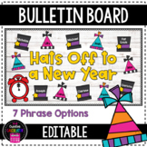 New Years 2024 Bulletin Board Craft - [EDITABLE]