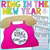 New Years 2024 Craft | New Year's Resolutions Writing Activity