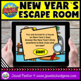 New Years 2024 Escape Room Boom Cards | Trivia Questions D