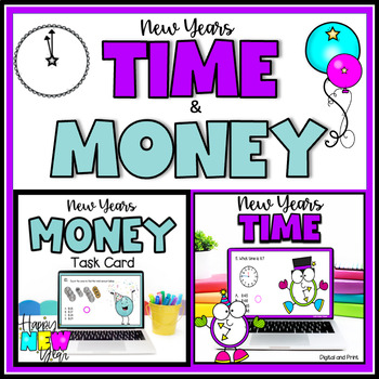 Preview of New Years 2023 Time and Money BUNDLE #newstart23