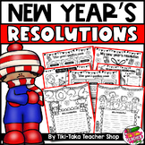 New Year 2024 Writing Resolutions and Goals NO PREP - New 