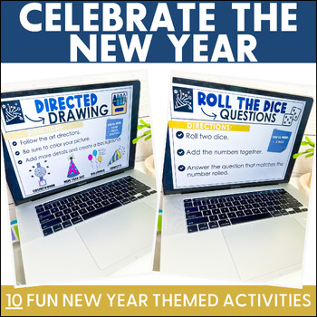 New Years 2024 - Activities For Community Building by Teach Create Motivate