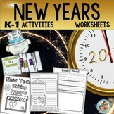 New Years 2024 Activities | Worksheets