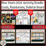 New Years 2024 Activity Bundle  Goals, Resolutions, Bullet