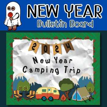 Preview of New Years Bulletin Board, Camping Bulletin Board, Adventure Bulletin