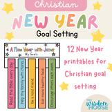 New Years 2024 Christian Goal Setting | New Year Craft, Di