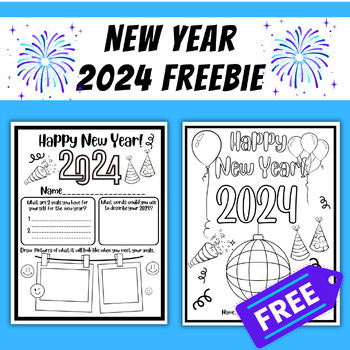 Preview of New Year -  2024 Freebie