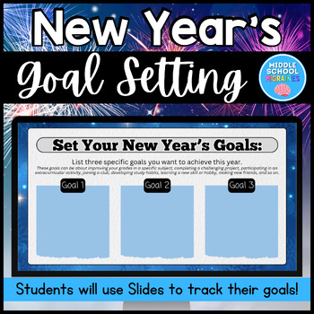 Preview of New Years 2024 Goal Setting | New Years 2024 Journal | 2024 New Year's Activity