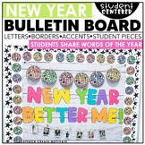 New Years 2024 Goals Bulletin Board-  January