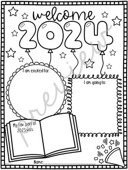 2024 New Year's Free Printables – Let's Live and Learn