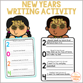 New Years 2024 Resolutions and Goals Writing Craft NO PREP