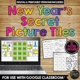 New Years 2025 Secret Picture Tiles Puzzle Distance Learni