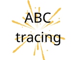New Years ABC Tracing