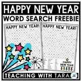 New Years Activities 2024 | New Years Word Search