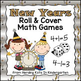 New Years Activities Addition & Subtraction Games