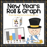 New Years Activities Roll & Graph Game