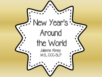 Preview of New Year's Around the World Comprehension, Compare/Contrast, and Vocabulary
