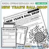 New Years Ball Drop Reading Comprehension Passage and Questions