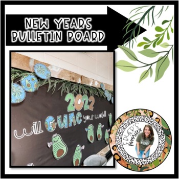 Preview of New Years Bulletin Board - Holy Guacamole!