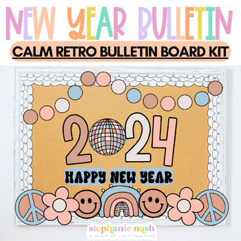 Preview of New Years Bulletin Board | New Years Resolution Bulletin Board | January 