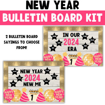 New Years Bulletin Board/New Year Bulletin Board/January Bulletin Board ...