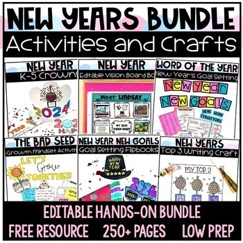 Preview of New Years Bundle