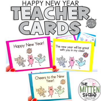 Preview of New Years Cards: Elephant and Piggie Inspired FLASH FREEBIE