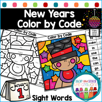 Preview of New Years Coloring Activities