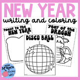 New Years Coloring Pages | New Year Activities | Disco Bal