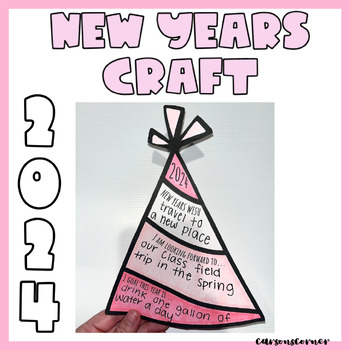 New Years Craft New Years Goal New Year 2024 Party Hat By Carson   Original 10772440 1 