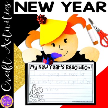 New Years Craft and Writing 2022 | New Years 2022 Bulletin Board ...