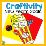 New Years Craft and Writing Activity- Resolution Craftivity