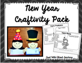 New Year's Writing Craftivity & Printables