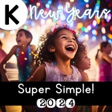 New Years Crafts and MANY activities! SUPER SIMPLE 2024