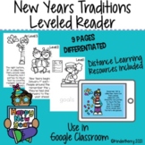 New Years Differentiated Reader Print | Digital Distance Learning