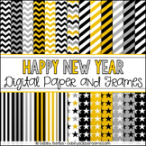 New Year's Digital Papers