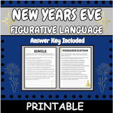 New Years Eve Figurative Language