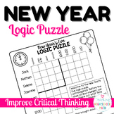 New Year's Eve Logic Puzzle Critical Thinking