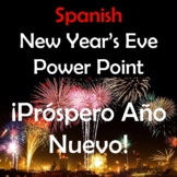 New Year's Eve Power Point in Spanish (31 slides)
