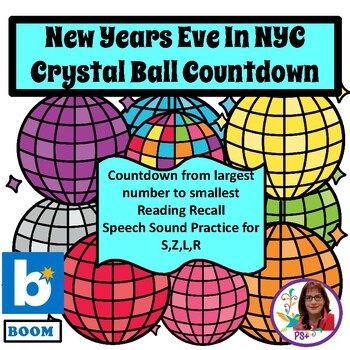 Preview of New Years Eve Crystal Ball Countdown in NYC BOOM Cards
