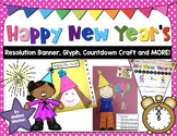 New Year's Resolution Glyph, Banner, Countdown Craft & More