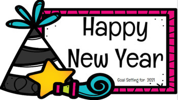 Preview of New Years Goal Setting Activity!! 