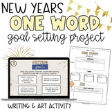 New Years Goal Setting - "One Word Project" |  Digital & P