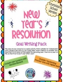 New Year's Goal Writing Pack {Christian Schools}