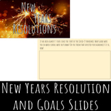 New Years Goals/Resolutions Writing and Reflection Prompts