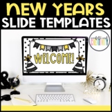 New Years Holiday Google Slides Template | Distance Learning