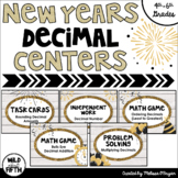 New Years Math Centers Grades 4-6