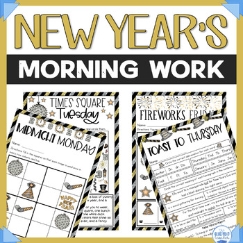 Preview of New Years Morning Work | New Year Fun