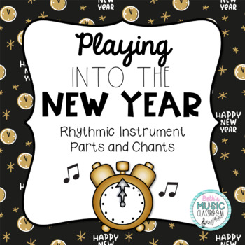 Preview of New Years Music - Instrument Playing Activity and Arrangement